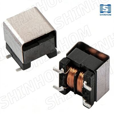 Kualitas  SLFE8.3 Series Common Mode Choke with 1500 Vdc Isolation Voltage, Wide Inductance Range 1 mH to 50 mH, and Extended Temperature Range -40°C to +105°C for EMI Filtering pabrik