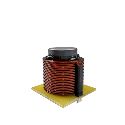 Kawat Tembaga Datar Kustom Induktor Daya DIP Arus Tinggi Magnetic Coil Ferrite Core
