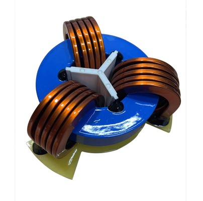 30A Toroidal Kawat Datar Induktor Arus Tinggi DIP Instalasi Stabilitas Termal