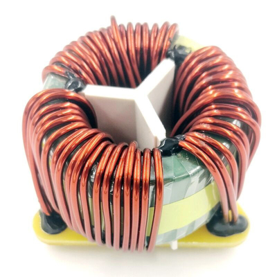 Amorf Core 3 Line Common Mode Choke Coils Untuk Penghapusan Kebisingan Sertifikasi ISO9001