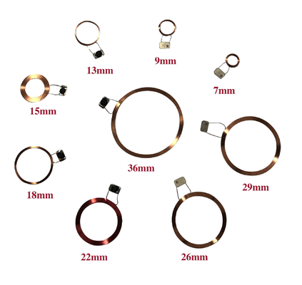 Koil IC Frekuensi Tinggi Kompatibel Dengan Kartu UID M1S50 7.0-36.0mm Ukuran