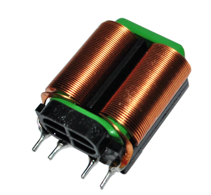 Flat Wire High Current Common Mode Choke for Switching Power Supplies