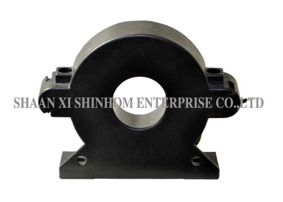 Black Split Core Current Transformer Toroidal Epoxy Encapsulated Housing