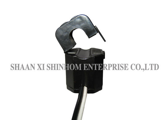 Black Split Core Current Transformer Instalasi Mudah Untuk Kontrol / Pusat Beban