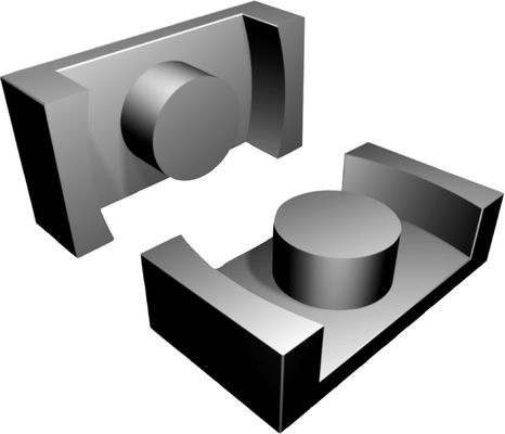 EFD Type Ferrite Core, Soft Iron Magnetic Core Untuk Magnet Industri