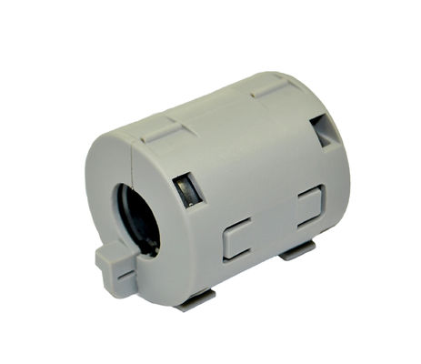 Cylindrical Ferrite Split Core Snap On Ferrite EMI Suppression Cable Cores