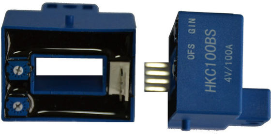 Buka Loop Mode Hall Effect Input Sensor Saat Ini 300A Tegangan Suplai 24V