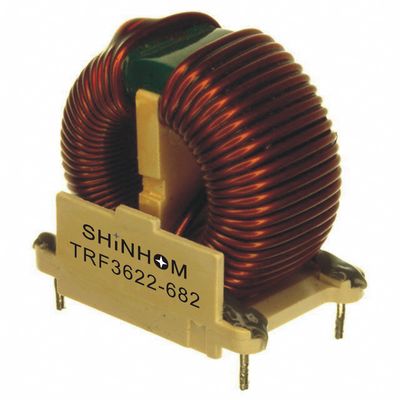 Sistem Tenaga Surya Mode Umum Induktor Toroidal Induktor Inti Ferit ISO9001