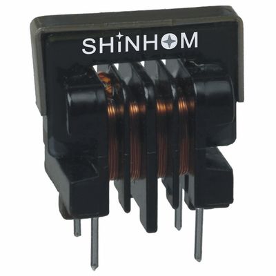 Mode Umum 10kHz Choke Ferrite Hollow Square Core Dengan Fase Tunggal