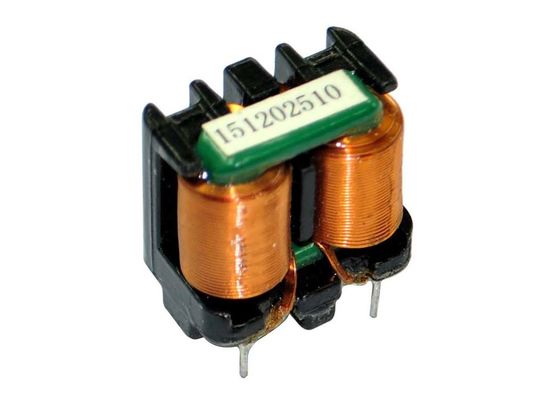 Mode Umum Saat Ini Tinggi Choke Coil Induktansi Kawat Datar Disesuaikan 10kHz