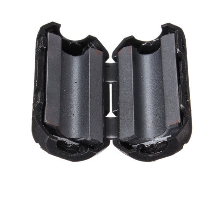 Penekan EMI / EMC Ferrite Split Core Ukuran Kecil Dengan Rentang Frekuensi Lebar