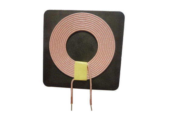 Toroidal Qi Wireless Coil Pengisian Ukuran Khusus Pemasangan Mudah RoHS Compliant