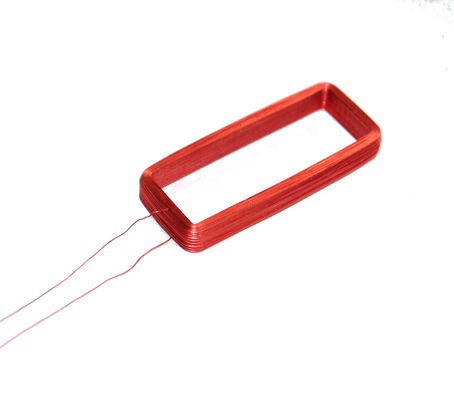 3.8Ω Max DCR Antena Coil RFID / Frekuensi Transponder Coil 125KHz Frekuensi