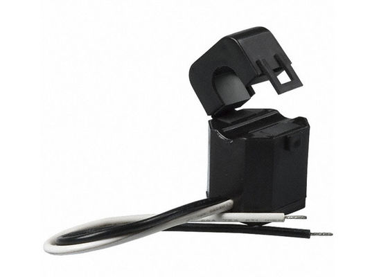 Black Split Core Current Sensor Struktur Sirkuit Magnetik Presisi Tinggi