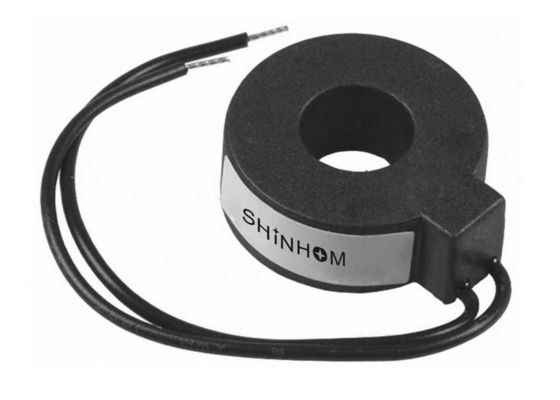 Black Split Core Current Sensor Struktur Sirkuit Magnetik Presisi Tinggi
