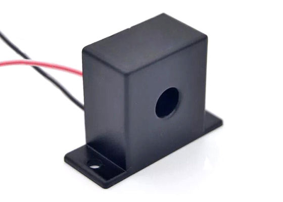 Black Split Core Current Sensor Struktur Sirkuit Magnetik Presisi Tinggi