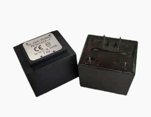 Ukuran Kecil Listrik Encapsulated Power Transformer 2VA Power 50Hz / 60Hz