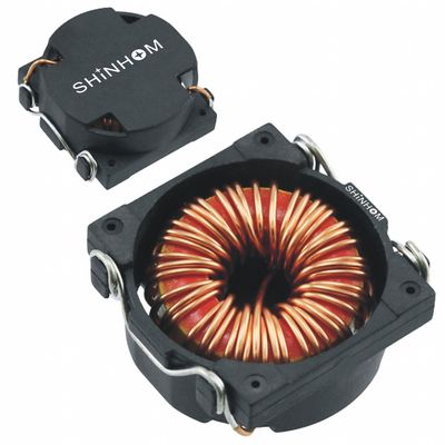 7A - 26A Common Mode Choke Coil Inductor Dengan Kasus Kinerja EMI Yang Sangat Baik