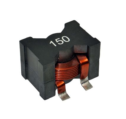 Kawat Datar Rendah DCR Induktor Daya Arus Tinggi Stabilitas Termal Yang Sangat Baik 100KHz 1V