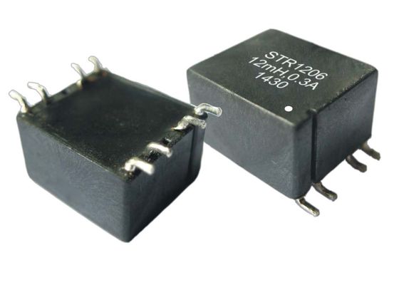 SMT Mode Umum Choke Mode Umum Horisontal Induktor Daya Tinggi 30% Toleransi