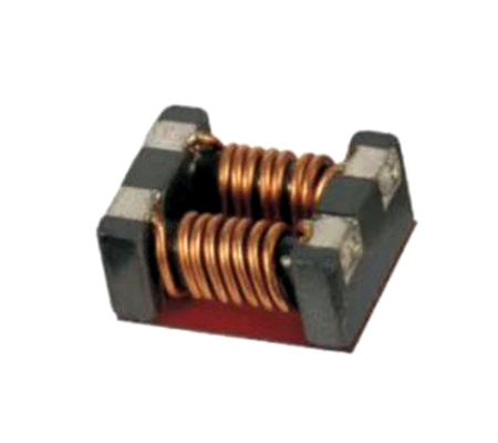 Presisi Tinggi Arus Induksi Coil Induktor 1000Ω Impedansi Ferit Inti Solderabilitas Luar Biasa