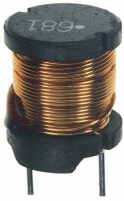 150A Celup Induktor Inti Ferit 4.7mH Induktor Timbal Radial