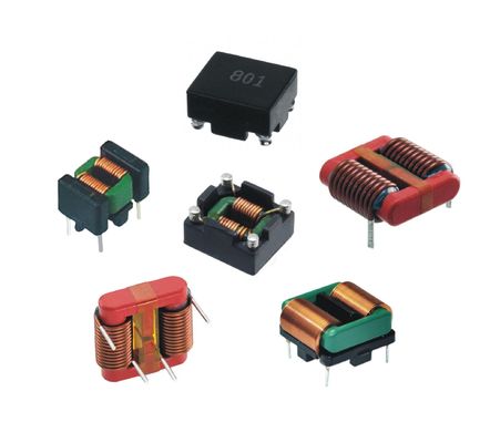 10kHz Common Mode Choke Coil Inti Magnetik Induktor Kawat Datar