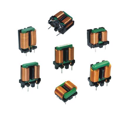 10kHz Common Mode Choke Coil Inti Magnetik Induktor Kawat Datar
