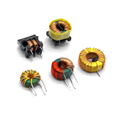 Filter EMI Kawat Enamel Induktor Inti Ferit Toroidal 10kHz