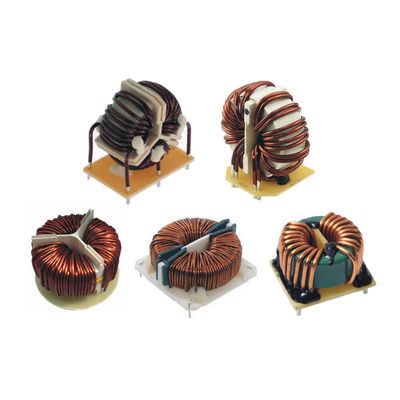 Filter EMI Kawat Enamel Induktor Inti Ferit Toroidal 10kHz