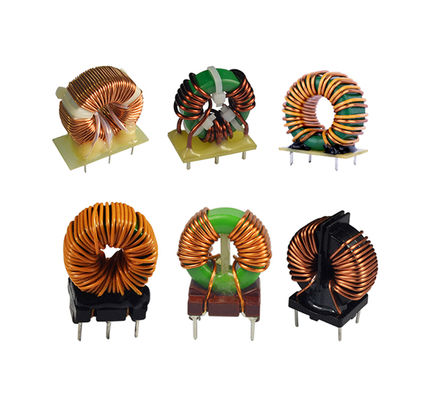 Coil Filter 10kHz Toroidal Common Mode Choke Dengan Kawat Enamel