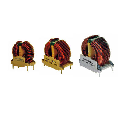 Coil Filter 10kHz Toroidal Common Mode Choke Dengan Kawat Enamel
