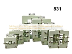 Transformer arus split core dengan input 5-5000A dan output 1-5A Frekuensi operasi 50-60Hz Keakuratan tinggi